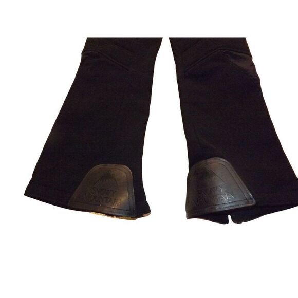 Snowy Mountain Ski Pants Men Sz 30 R Black Vintage Outdoors Activewear - Picture 2 of 9